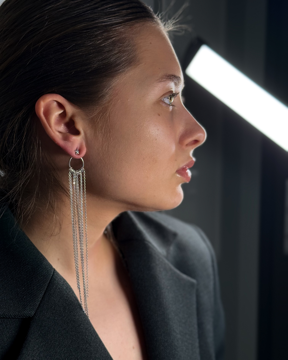 Switch & Shine — Dual-Style Gold-Plated Earrings (2-in-1)
