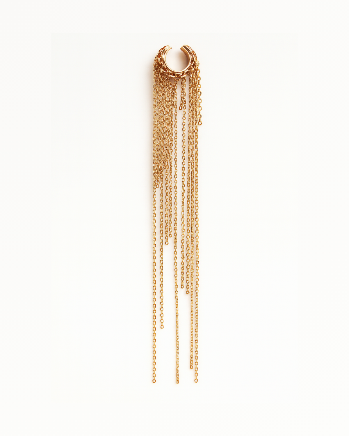 Chain Long Ear Cuff