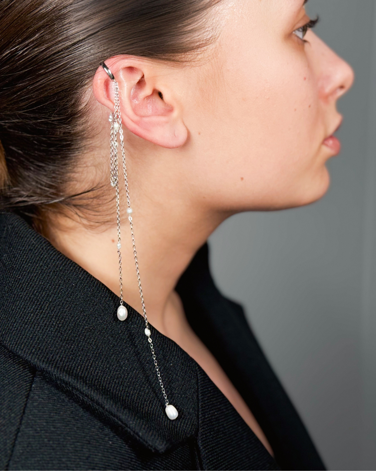 Ocean Drops Ear Cuff