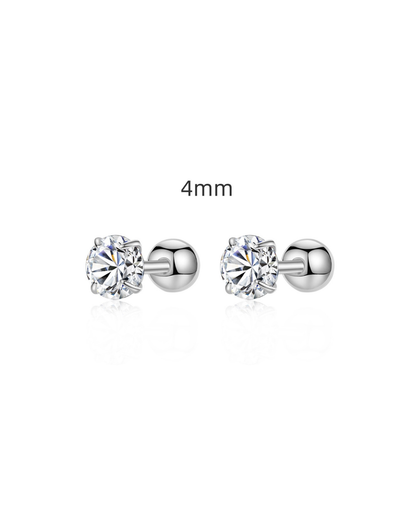 Classic Silver Studs