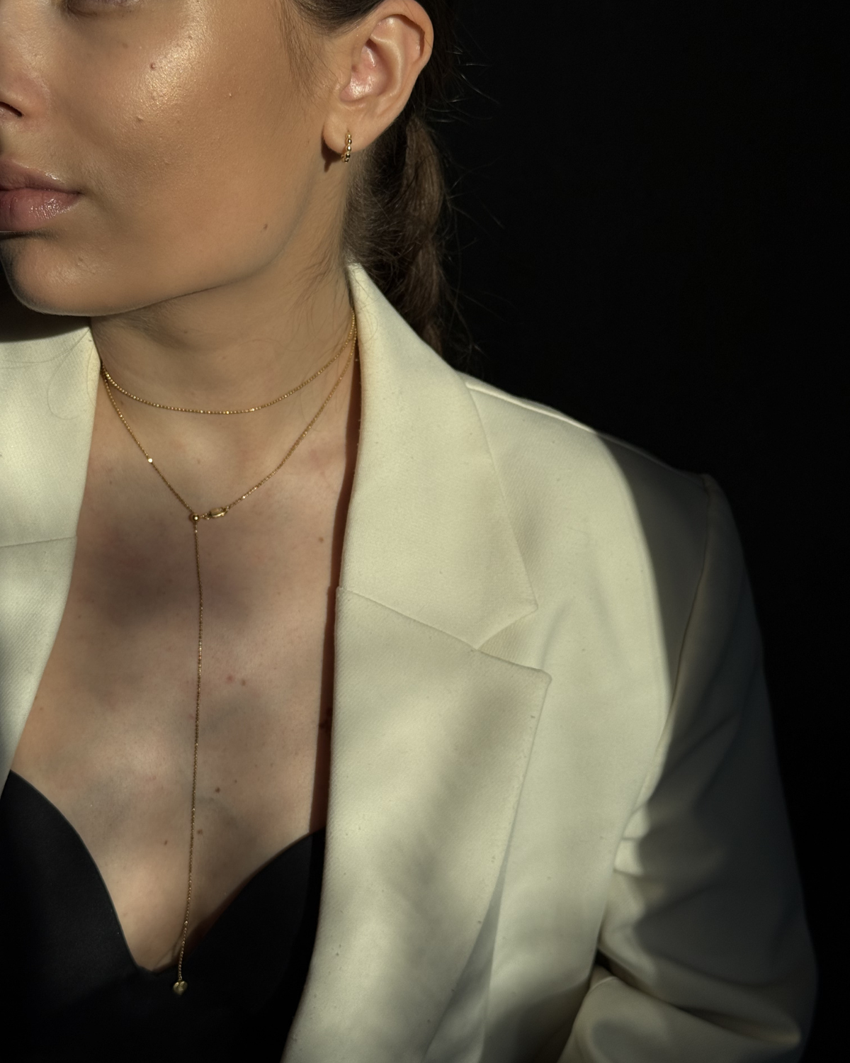 Heart Y-Chain Necklace