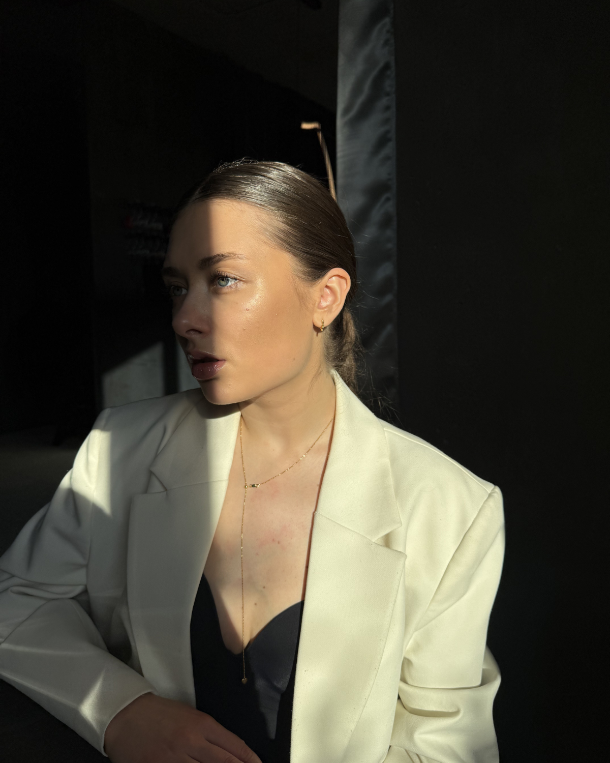 Heart Y-Chain Necklace