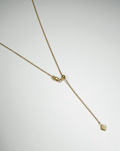 Heart Y-Chain Necklace