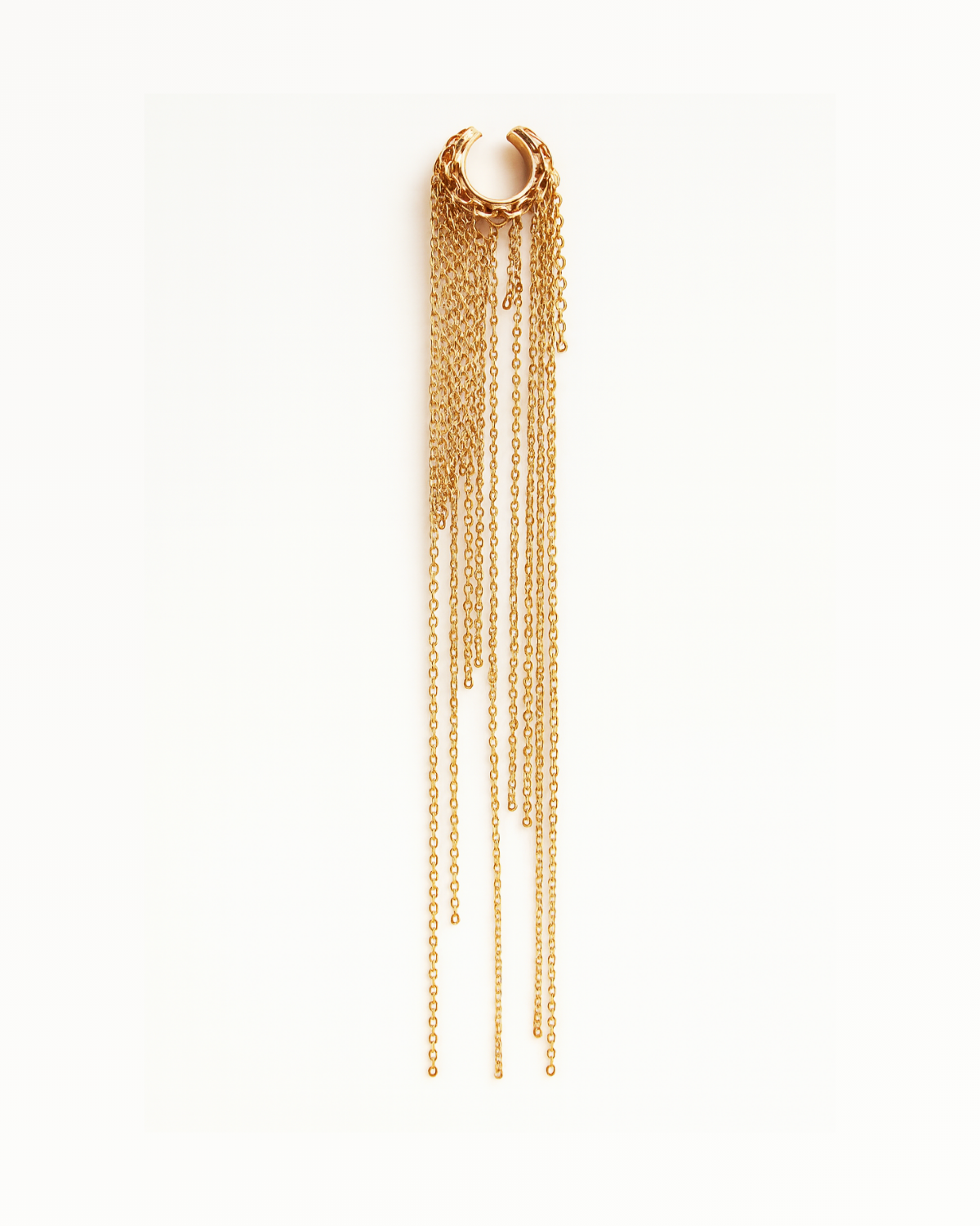 Waterfall Chain Ear Cuff