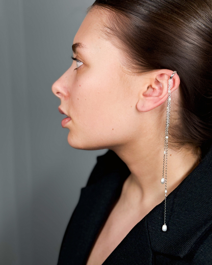 Ocean Drops Ear Cuff