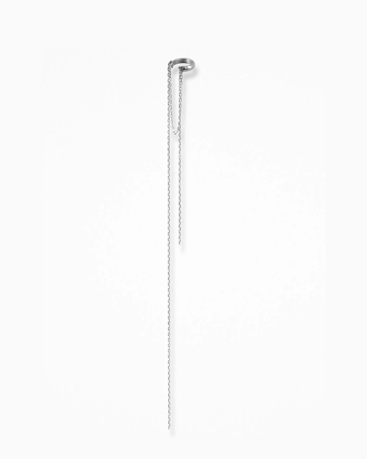 Linear Drop Ear Cuff gold